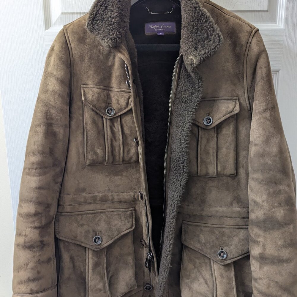 Shearling coat - image 5